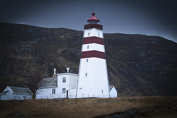 Image showing Alnes Lighthouse