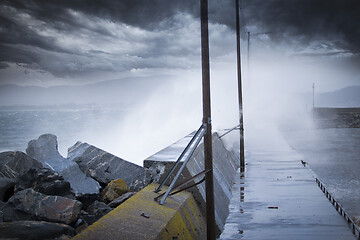 Image showing Storm at Alnes