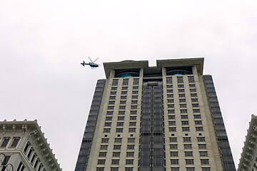 Image showing Helicopter Hotel