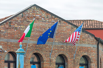 Image showing EU Usa Italy