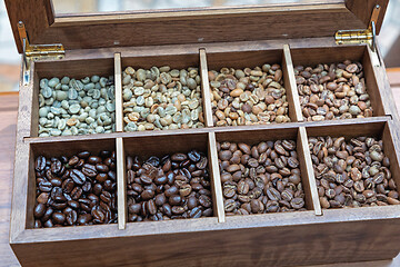 Image showing Coffee Beans Box Tray