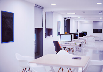 Image showing empty  startup office interior