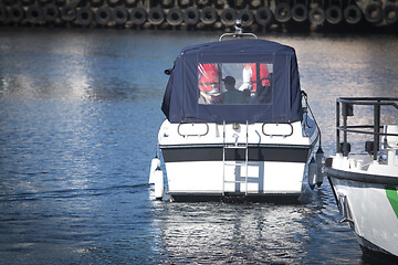 Image showing Small Motor Boat