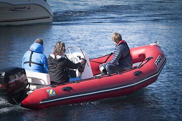 Image showing Small Motor Boat