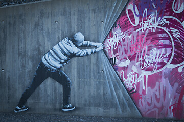 Image showing Grafitti Artwork