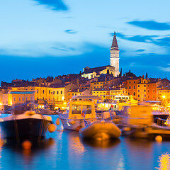 Image showing Coastal town of Rovinj, Istria, Croatia.