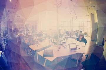 Image showing startup business people group at office