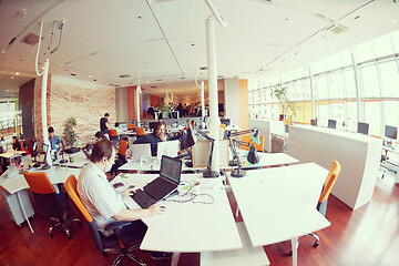 Image showing startup business people group at office