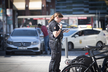 Image showing Arrested Person