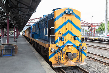 Image showing railway station of Dunedin south New Zealand