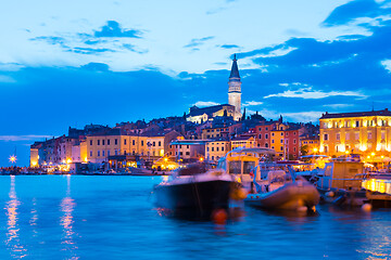 Image showing Coastal town of Rovinj, Istria, Croatia.