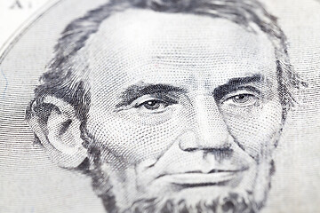 Image showing Portrait of Lincoln