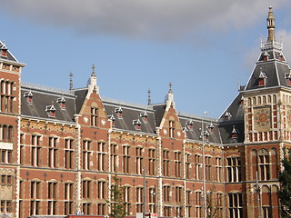 Image showing Amsterdam Central Station