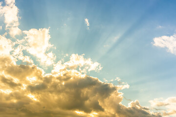 Image showing dramatic sky background