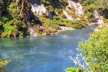 Image showing volcanic activities at waimangu