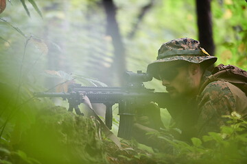 Image showing soldier in action