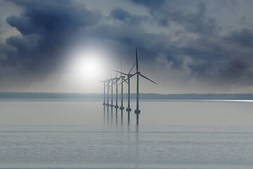 Image showing Storebelt Windmill