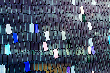 Image showing Harpa, concert hall and conference centre in Reykjavik, Iceland