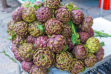 Image showing Globe Artichokes