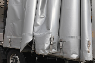 Image showing Canvas Truck Curtains