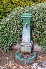 Image showing Drink Fountain in Park