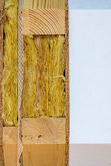 Image showing Rock Wool Insulation