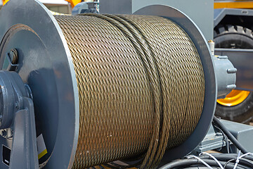 Image showing Crane Wire Reel