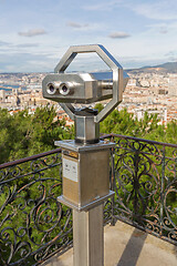 Image showing Tower Viewer Binoculars Pole