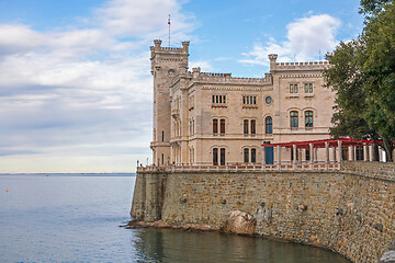 Image showing Miramare Castle Wall