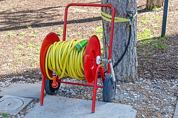 Image showing Garden Hose Reel