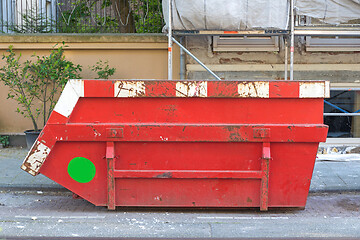 Image showing Skip Container