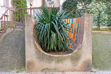 Image showing Street Flower Pot