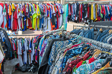 Image showing Colourful Shirts