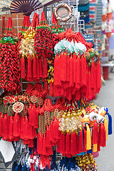 Image showing Red Knot Tassels