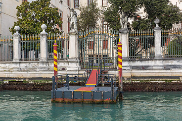 Image showing Floating Dock Canal