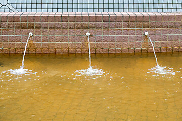 Image showing Yellow Pond Fountain