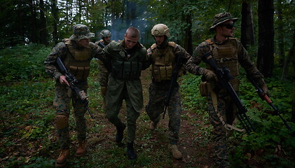 Image showing marines capture terrorist  alive