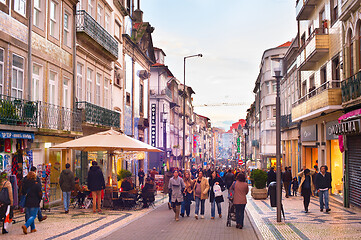 Image showing Rua Santa Catarina. Porto, Portugal