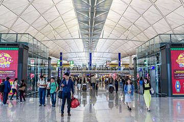 Image showing Hong Kong international airport, Hong Kong, September 2016 -:Hon