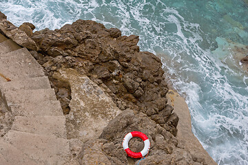 Image showing Lifesaver Stairs