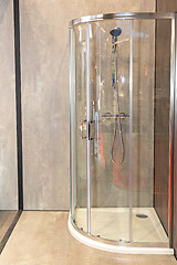 Image showing Glass Shower Cabin