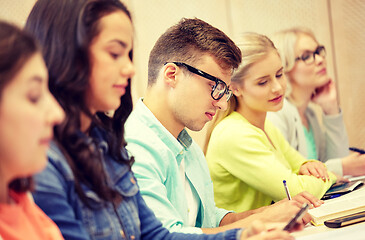 Image showing group of students at lecture