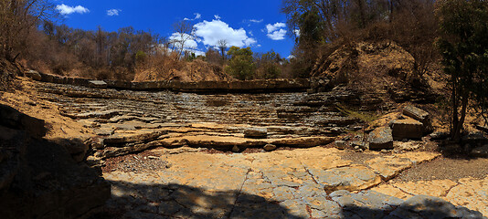 Image showing dry entrance to the underground river, Madagascar