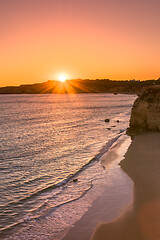 Image showing Praia da Rocha in Portimao, Algarve