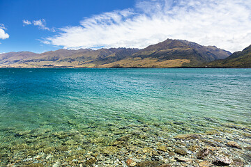 Image showing lake Wanaka; New Zealand south island