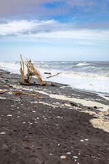 Image showing jade beach Hokitika, New Zealand