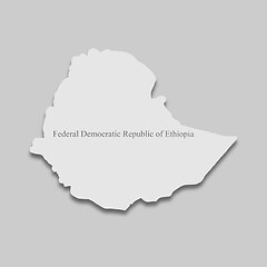 Image showing Map of State of the Federal Democratic Republic of Ethiopia