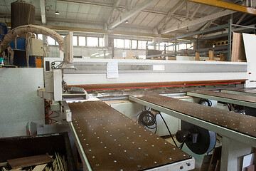 Image showing Wooden furniture production.