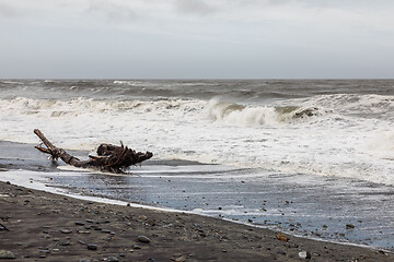 Image showing jade beach Hokitika, New Zealand