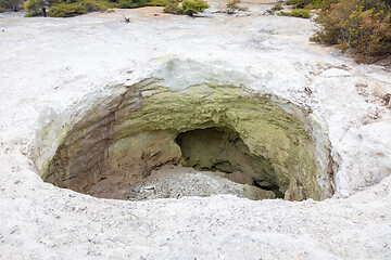 Image showing geothermal activity at Rotorua in New Zealand